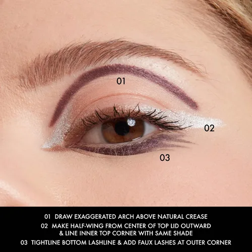 Vista 4 de NYX PROFESSIONAL MAKEUP Epic Wear Liner Stick, Lápiz Delineador de Ojos de Larga Duración - Silver Lining
