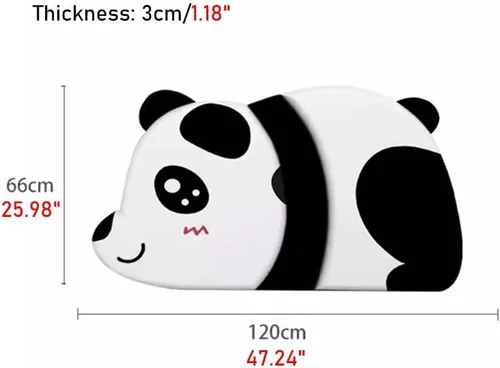 Vista 3 de Paneles de pared 3D 3D de dibujos animados, papel tapiz suave anticolisión para cabecero de dormitorio de niños, acolchado de pared autoadhesivo, A1