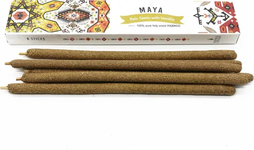 Vista 15 de SOUL STICKS Maya Palo Santo - Varillas de incienso limpiadoras 6 varillas por paquete fabricadas en Perú (Palo Santo)