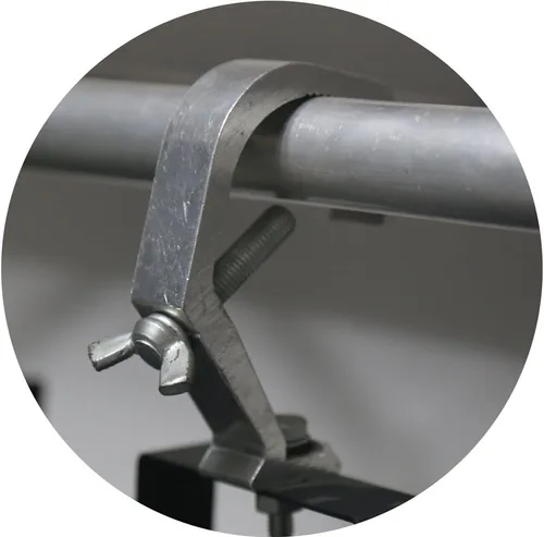 Vista 4 de Abrazadera C abrazaderas O abrazaderas gancho cuerda de seguridad dispositivo para colgar cuerda, utilizado para mover el haz de cabeza, luz LED par