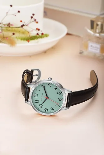 Vista 4 de BRIGADA - Reloj de mujer elegante reloj para mujer correa de cuero reloj de chicas para mujer impermeable