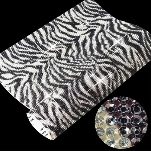 Vista 7 de 12000 calcomanías de diamantes de imitación con estampado de leopardo, hojas de diamantes de imitación de 0.079 pulgadas, calcomanías de cristal
