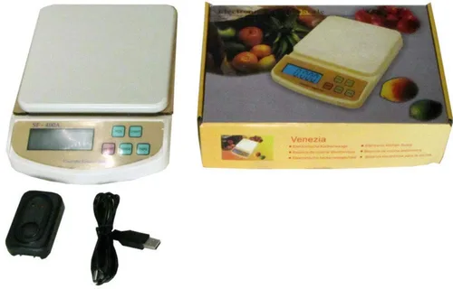 Vista 2 de DE-358 22 lbs/0.07 oz 22 lb Balanza de cocina compacta digital g kg oz lb