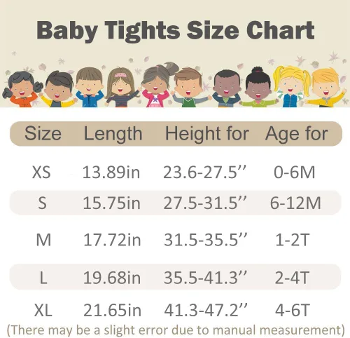 Vista 7 de Elaowoho Medias de punto trenzado para bebé niña con lazo sin costuras, mallas de algodón para bebés