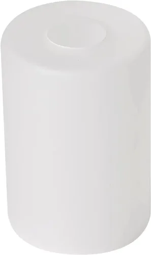 Vista 3 de Pantalla de lámpara de vidrio transparente Cilindro moderno Pantalla de lámpara transparente para lámparas de pie, candelabro, lámpara de mesa