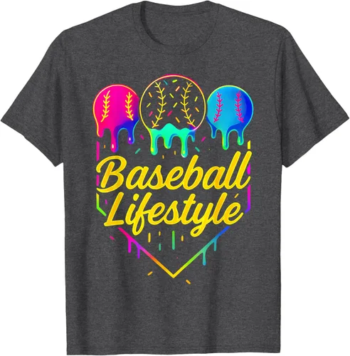 Vista 37 de Baseball Life Style 101 - Camiseta de béisbol para jóvenes