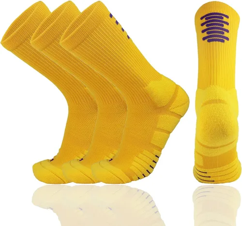 Vista 8 de Calcetines de baloncesto, calcetines deportivos de compresión para hombres, mujeres y jóvenes