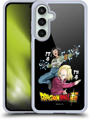 Vista 179 de Head Case Designs Funda de gel con licencia oficial de Dragon Ball Super Group Future Trunks Arc Characters [protección de grado militar] compatible