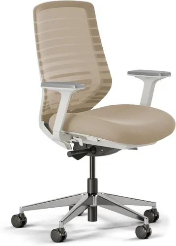 Vista 12 de Silla ergonómica Branch - Una silla de escritorio versátil con soporte lumbar ajustable, respaldo de malla transpirable y ruedas suaves - Grafito