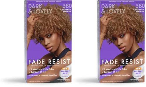 Vista 23 de SoftSheen-Carson Dark and Lovely Fade Resist - Tinte permanente y acondicionador para el cabello, de color intenso, cubre hasta el 100%