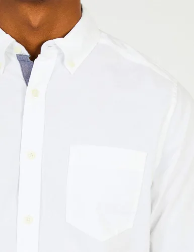 Vista 3 de Nautica - Camisa clásica para hombre manga larga con botones y elástica