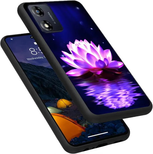 Vista 214 de Funda para Motorola Moto G Play 4G 2024, delgada y ligera, de silicona de TPU suave, color negro, ultrafina, para Motorola Moto G Play 4G 2024, Art