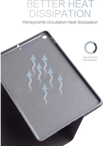 Vista 3 de Funda LalumiX para iPad de 9ª generación, funda para iPad de 9ª generación, funda para iPad de 7ª/8ª generación, funda para iPad 10.2 Panel