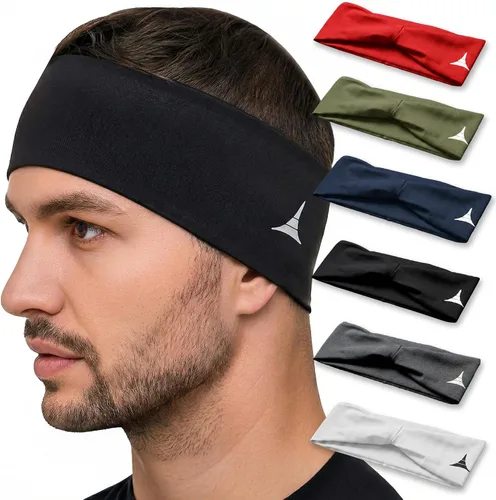 Vista 11 de French Fitness Revolution - Diadema deportiva elástica para hombres y mujeres - Banda para el sudor para chicos para correr, ciclismo, baloncesto