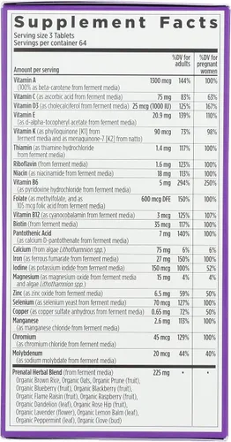 Vista 8 de Suplemento prenatal de New Chapter, el embalaje puede variar, 317, Empaque estándar, 1, 1