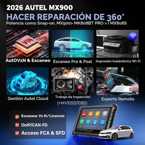 Vista 6 de Autel Sistema de diagnóstico y análisis de vehículos