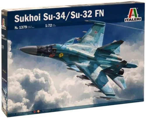 Vista 2 de Italeri 1: 72 - Sukhoi SU-34 Fullback