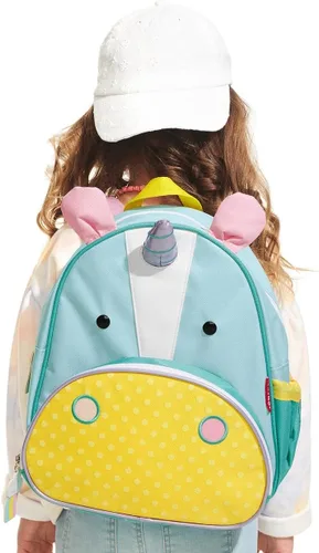 Vista 96 de Skip Hop - Mochila para preescolar, colección Zoo, para niños pequeños de 3 a 4 años, diseño de llama