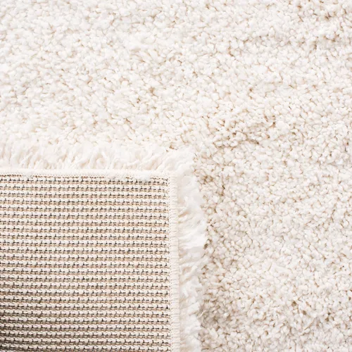 Vista 7 de SAFAVIEH Royal Shag Collection - Alfombra de área de 5.3 x 7.6 pies, color crema, 2 pulgadas de grosor, ideal para zonas de alto tráfico en sala