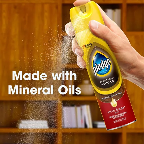 Vista 5 de Pledge Spray de aceite hidratante para muebles