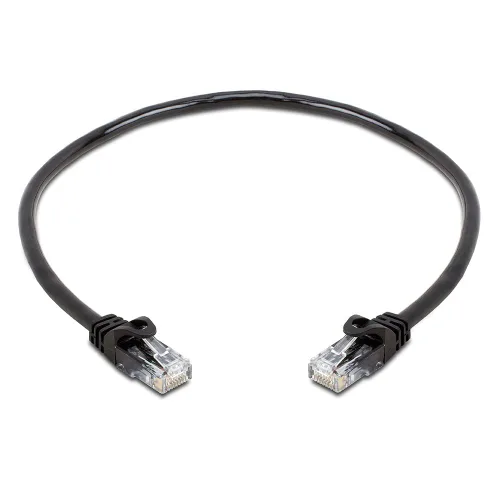 Vista 2 de Cmple - Cable Ethernet Cat 6 de 1.5 pies, cables de conexión Cat6, cable LAN de 10 Gbps, cable de red de 550 MHz, conectores RJ45, compatible