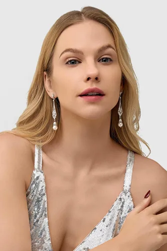 Vista 5 de BABEYOND - Collar de perlas sintéticas estilo art deco de la década de 1920, collar de perlas largas para fiesta de disfraces de estilo Gatsby