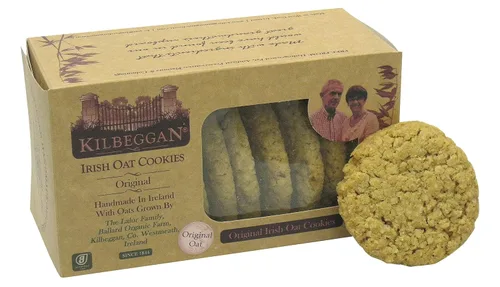 Vista 4 de Kilbeggan Galletas de avena irlandesas, chispas de chocolate, 7 onzas