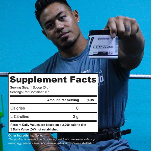 Vista 2 de Cutler Nutrition Jay Essentials - Polvo de L-citrulina 100% puro, sin sabor, 0.11 onzas por porción, soporta resistencia y bombas (67 porciones)