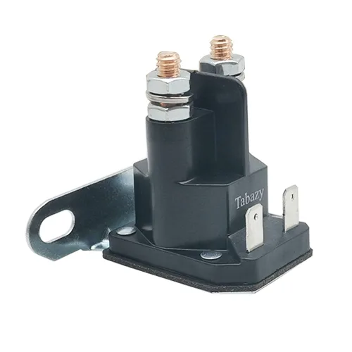 Vista 2 de Solenoide de arranque para tractor de cortacésped compatible con Cub Cadet John Deere MTD Reemplazar AM138068 725-04439