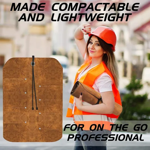 Vista 4 de UJ Ramelson Pocket Leather Tool Roll