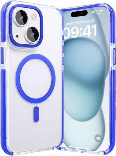 Vista 94 de Funda magnética diseñada para iPhone 11, [probada contra caídas de grado militar] [compatible con MagSafe] Funda protectora delgada translúcida mate