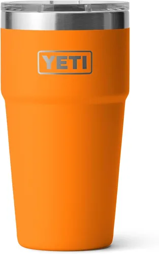 Vista 21 de YETI Rambler - Vaso apilable de 20 onzas, acero inoxidable, aislado al vacío con tapa MagSlider Verde mar