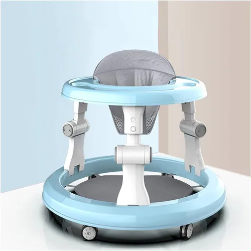 Vista 6 de KITCISSL Andador para bebés, andadores para bebés, esenciales para bebés, andadores para niños y niñas, caminantes de bebé de primera calidad, Negro
