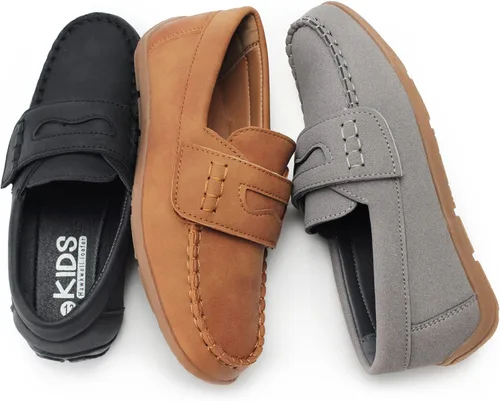 Vista 7 de Hawkwell Mocasines para niños estilo informal para la escuela tallas chicas