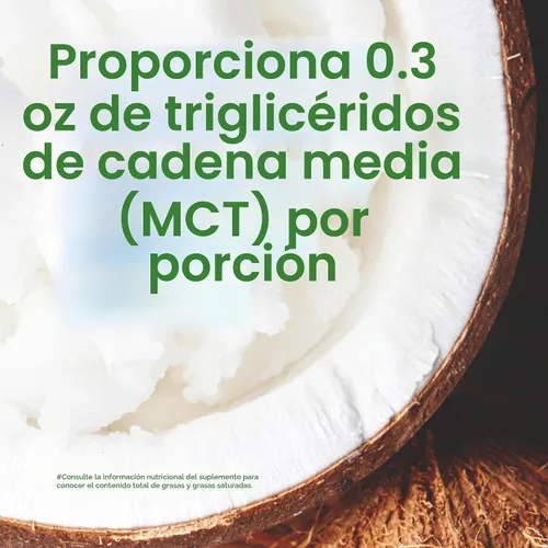 Vista 3 de Aceite de coco orgánico extra de Nature's Way, 32 onzas, 15673, 16 onza, 1, 1 Aceite de coco virgen orgánico, sin hexano, sin refinar, sin gluten