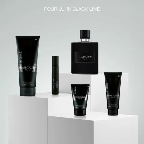 Vista 8 de Mauboussin - Pour Lui In Black 3.4 fl oz (3.3 Fl Oz) - Eau de Parfum para Hombre - Aromas Amaderados y Orientales