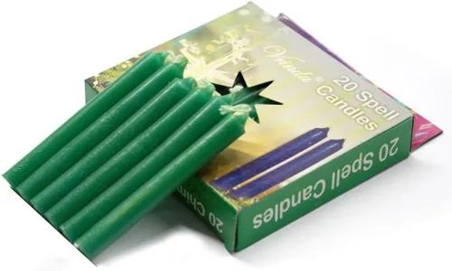 Vista 13 de Vrinda® Mini Chime Ritual Spell - Velas cónicas sin perfume de 4 pulgadas (surtido (paquete de 40)