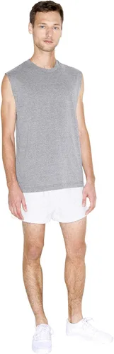 Vista 7 de American Apparel Pantalón corto retro de vellón California para hombre marino