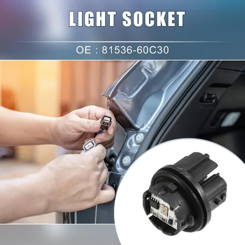 Vista 2 de Conjunto de combinación Uint LED RR del módulo de la luz trasera del coche para Toyota Land Cruiser Prado 17-22