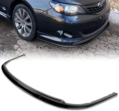 Vista 7 de EPARTS - Juego de 3 piezas de alerón de parachoques delantero estilo CS para barbilla, protector compatible con Subaru Impreza WRX 2008-2010