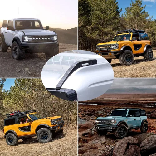 Vista 7 de Cubierta de Vista de Sendero Decoración Cubierta de Acabado Accesorios Exteriores para Accesorios Ford Bronco 2021 2022 2023 2024 2025 2-Puertas
