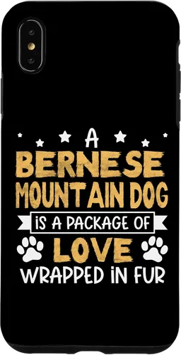 Vista 7 de iPhone 14 Un paquete de amor envuelto en piel - Estuche para perro de montaña bernés