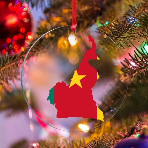 Vista 22 de Silueta de bandera de Bielorrusia, adornos de árbol de Navidad, bandera nacional, recuerdo de Navidad, adornos acrílicos de Bielorrusia