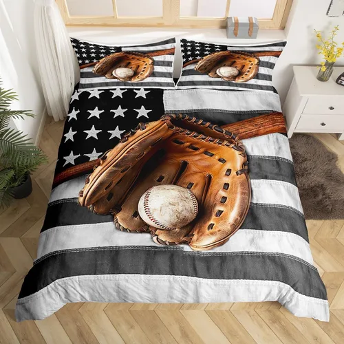 Vista 31 de Juego de funda de edredón con lazo de dibujos animados para niñas, tamaño individual, juegos de ropa de cama de princesa con lazo para niños, 2 Azul