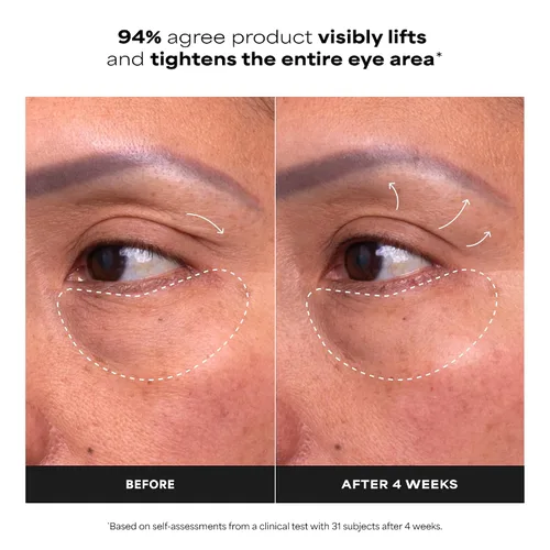 Vista 2 de Paula's Choice Pro-Collagen Peptide Serum, suero reafirmante para ojos, tratamiento hidratante todo en uno, aplicador refrescante dirige