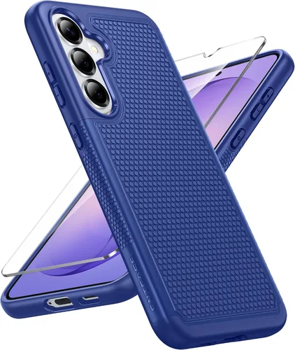 Vista 31 de FNTCASE Funda para iPhone 14 Pro Max color azul: [compatible con Magsafe] Funda magnética mate sólida con [protección completa de la cámara]