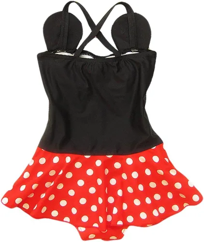 Vista 2 de Traje de baño de una pieza para niñas pequeñas y pequeñas