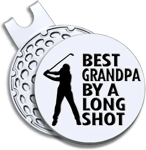 Vista 17 de Men Golf Ball Marker with Magnetic Hat Clip, Funny Golf Accessories Gifts for Men, Novelty Birthday Gifts for Male Golfer Fan