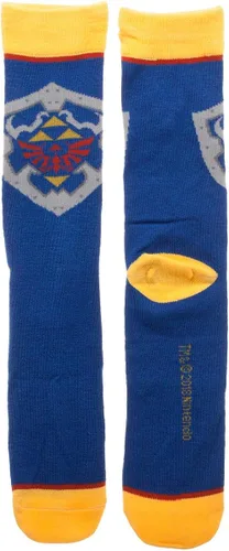 Vista 2 de The Legend of Zelda Gamer Crew Calcetines (paquete de 5), 10-13, multicolor Nintendo