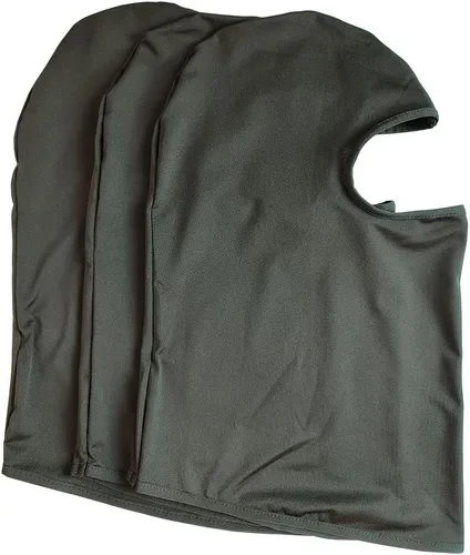Vista 3 de Pasamontañas para hombre, máscara de esquí, pasamontañas, resistente al viento, a prueba de polvo, protector solar, cubiertas de cara completa